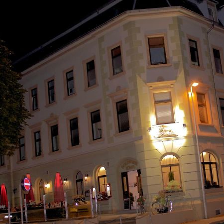 Traditionsgasthaus Goldener Loewe Riesa Restaurant & Pension Exteriör bild